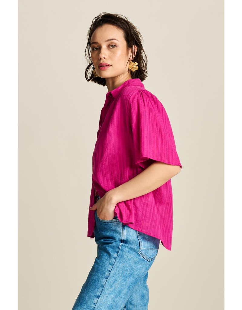 Pom Amsterdam POM Fuchsia blouse pink