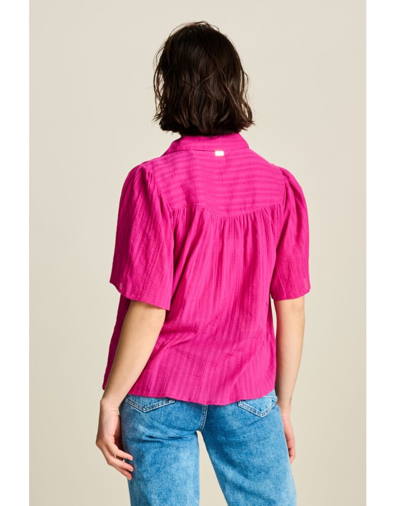 Pom Amsterdam POM Fuchsia blouse pink