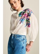 Pom Amsterdam POM Sicilian Ecru blouse ecru