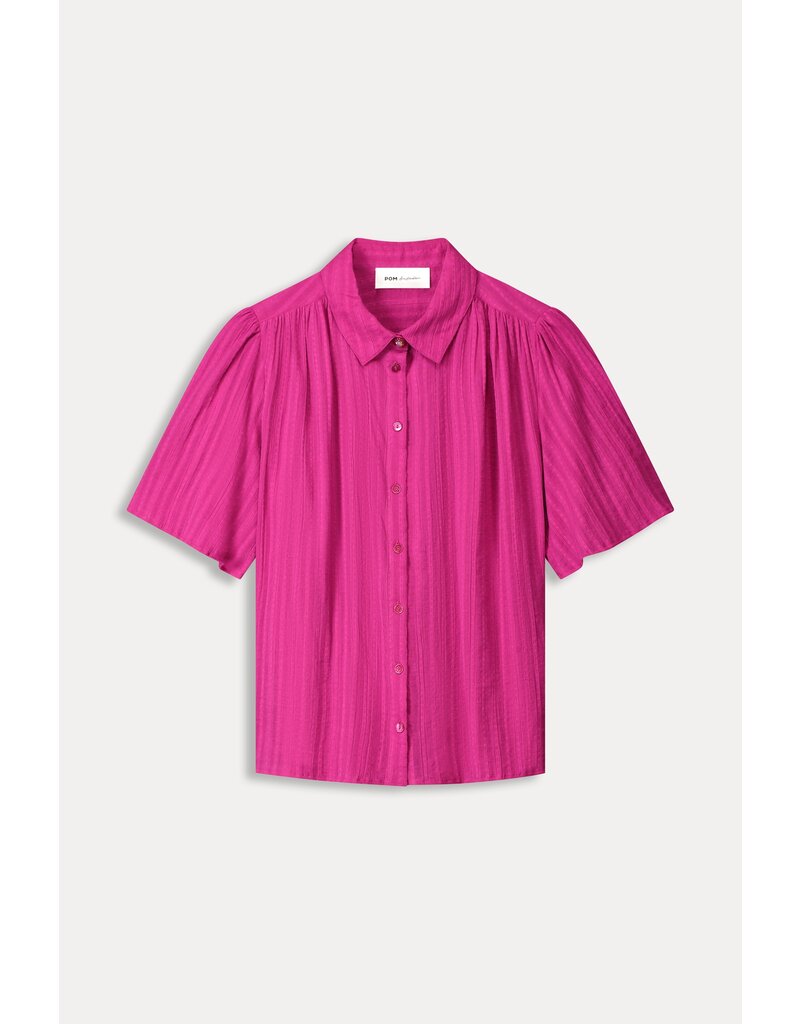 Pom Amsterdam POM Fuchsia blouse pink