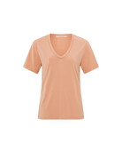 Yaya Yaya T-shirt V-Neck Coral