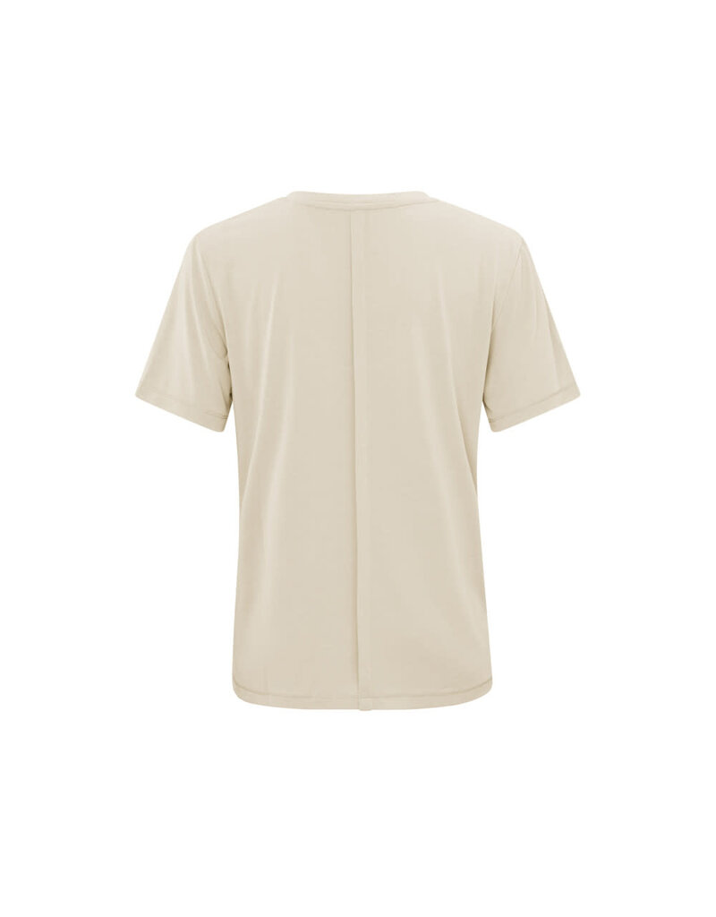 Yaya Yaya T-shirt V-Neck Summer Sand