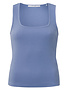 Yaya Yaya Square Singlet Blue