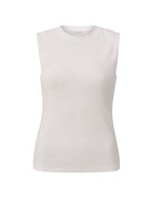 Yaya Yaya Singlet Rib Off White