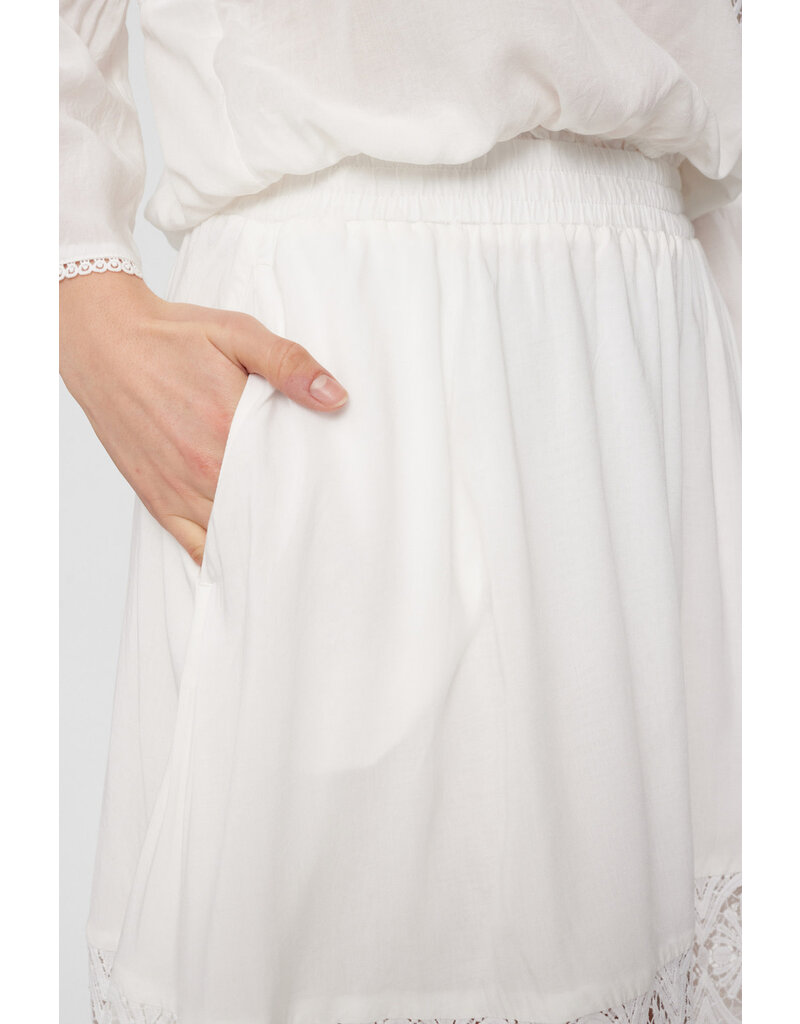 Nümph Nümph Nugaia Skirt White