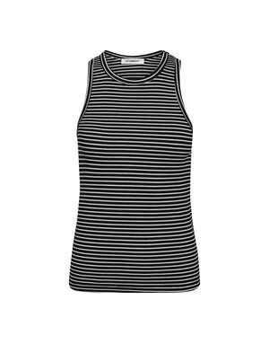 Co' Couture Co'couture Sara Stripe Top Black