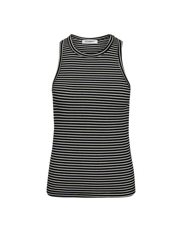 Co' Couture Co'couture Sara Stripe Top Black