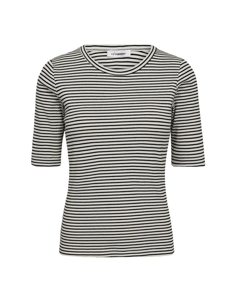 Co' Couture Co'couture Sara Stripe Tee Wit