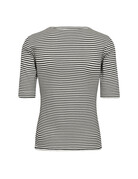 Co' Couture Co'couture Sara Stripe Tee Wit