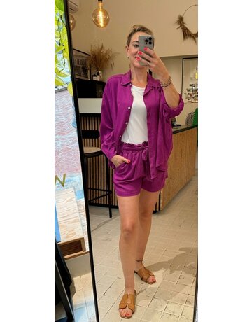 Feel Fashion Feel Blouse Magenta