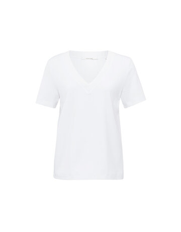 Yaya Yaya V Neck Tshirt White
