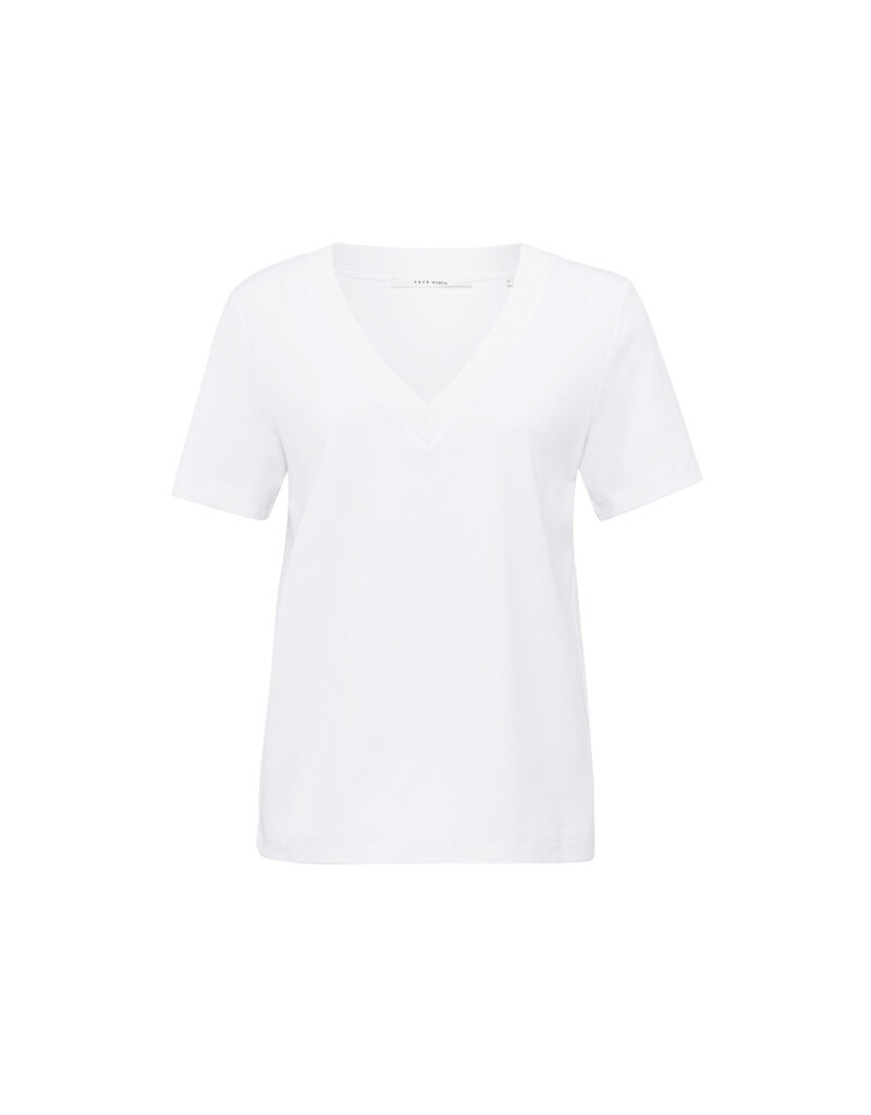 Yaya Yaya V Neck Tshirt White