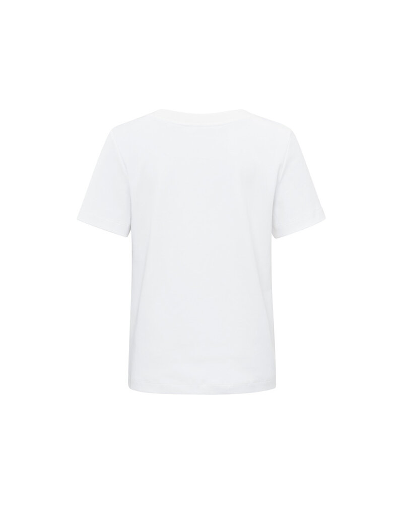 Yaya Yaya V Neck Tshirt White