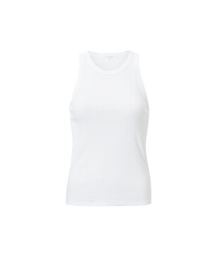 Yaya Yaya Rib Singlet White