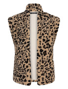 Ydence Ydence Abby Gilet Leopard