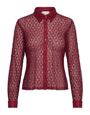 My Essential Wardrobe MEW Viola Lace Burgundy