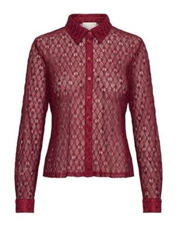 My Essential Wardrobe MEW Viola Lace Burgundy