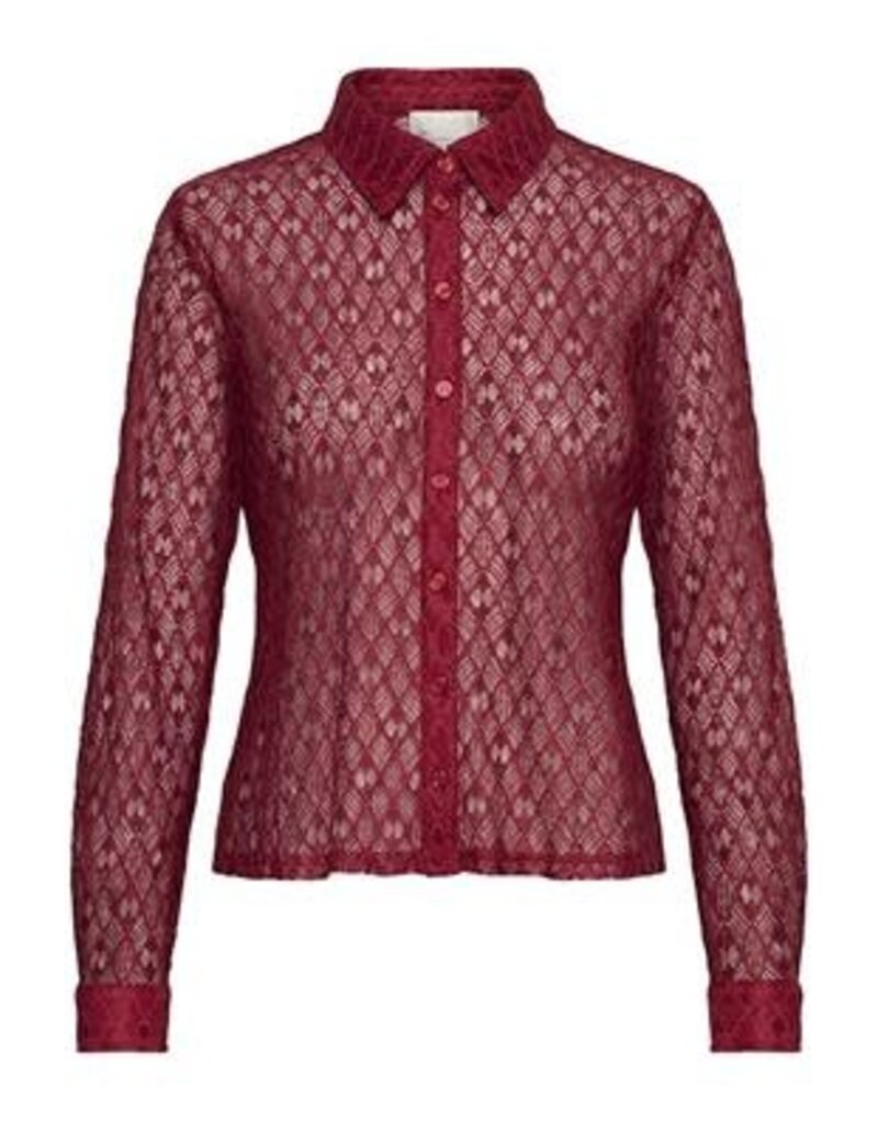MEW Viola Lace Burgundy