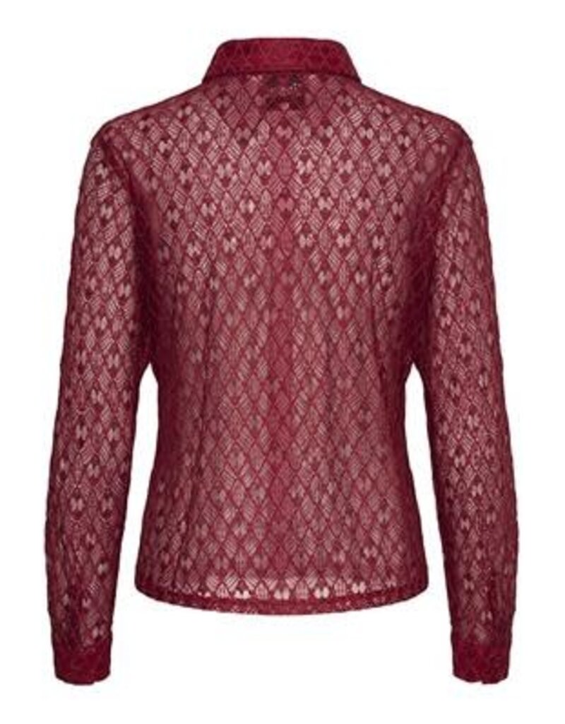 MEW Viola Lace Burgundy