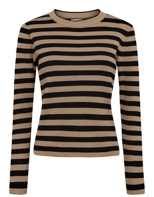 Nümph Nümph Nustripy Pullover Caviar
