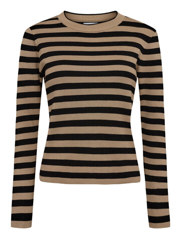 Nümph Nümph Nustripy Pullover Caviar
