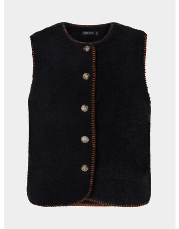Ydence Evelyn Gilet Black