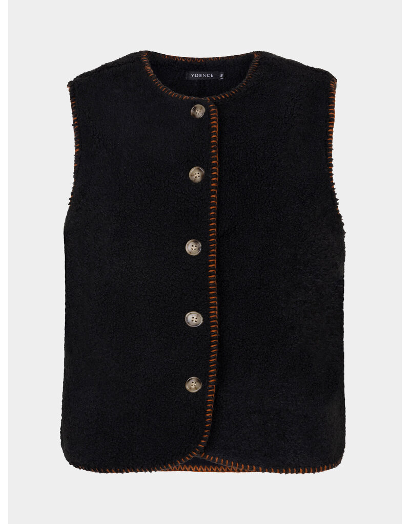 Ydence Evelyn Gilet Black