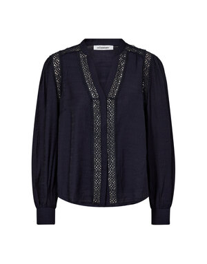 Co' Couture Co'Couture Caryn Navy Blouse