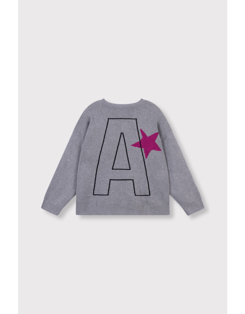 Alix the Label Knit pull Grey