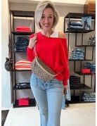 Feel Fashion Feel Tas Suede Leopard