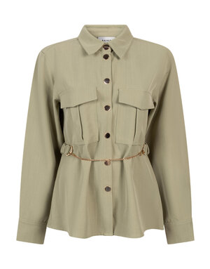 Aaiko Zoe Blouse Green