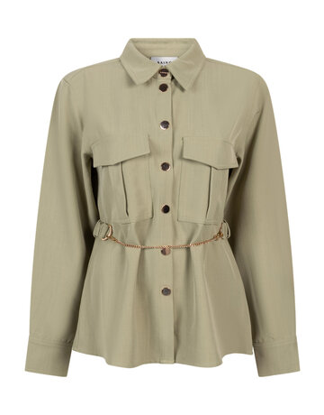 Aaiko Zoe Blouse Green