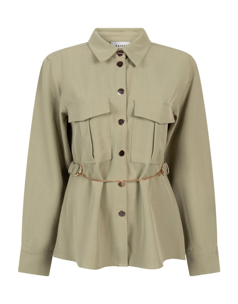 Aaiko Zoe Blouse Green