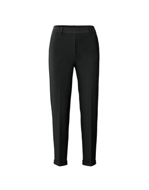 Yaya Yaya Scuba straight leg Pant Black