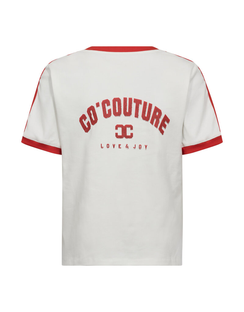 Co' Couture Co´Couture Edge V-Tee Red