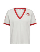 Co' Couture Co´Couture Edge V-Tee Red