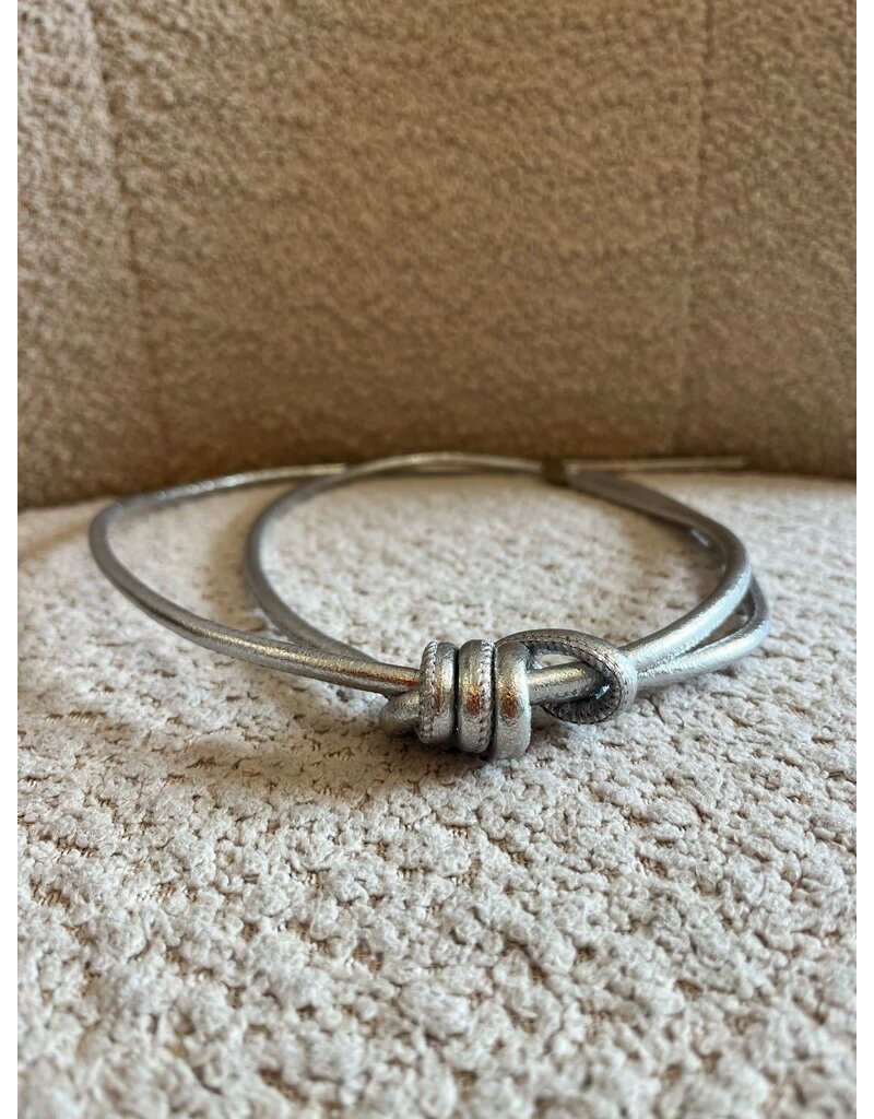 Feel Fashion Feel lucia strikriem rond zilver