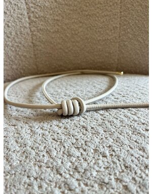 Feel Fashion Feel lucia strikriem rond ecru
