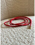 Feel Fashion Feel lucia strikriem rond rood