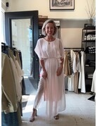 Feel Jurk Silk/Visc Licht Roze
