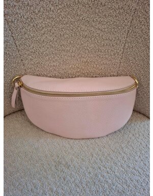 Feel Fashion Feel Tas Roze (leer)