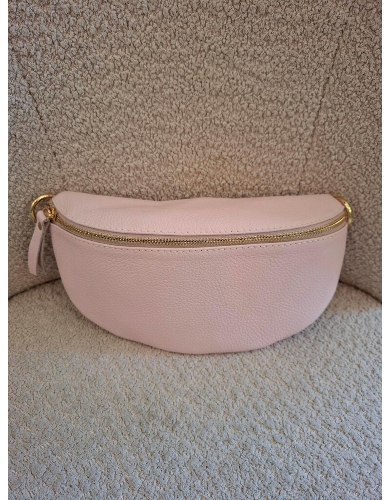 Feel Fashion Feel Tas Roze (leer)