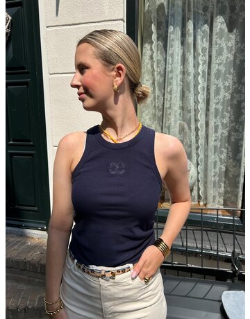 Co' Couture Co'Couture Sahara Top Navy
