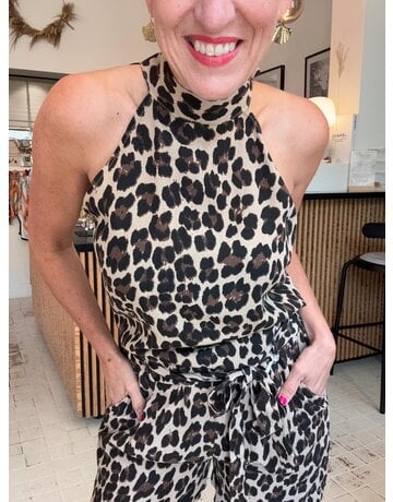 Feel Fashion Feel Leopard Top Licht