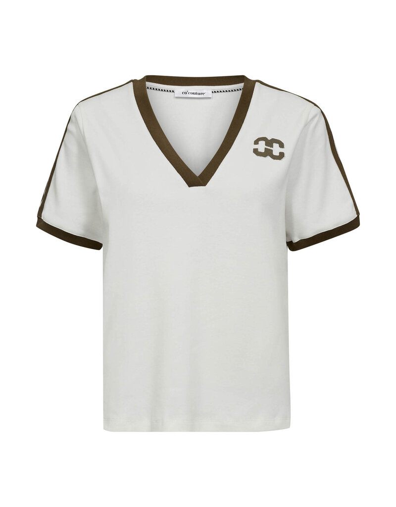 Co' Couture Co´Couture Edge V-Tee Military