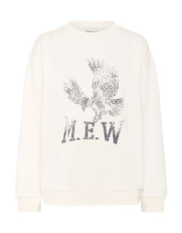 My Essential Wardrobe MEW Diego Sweat Snow Wh.