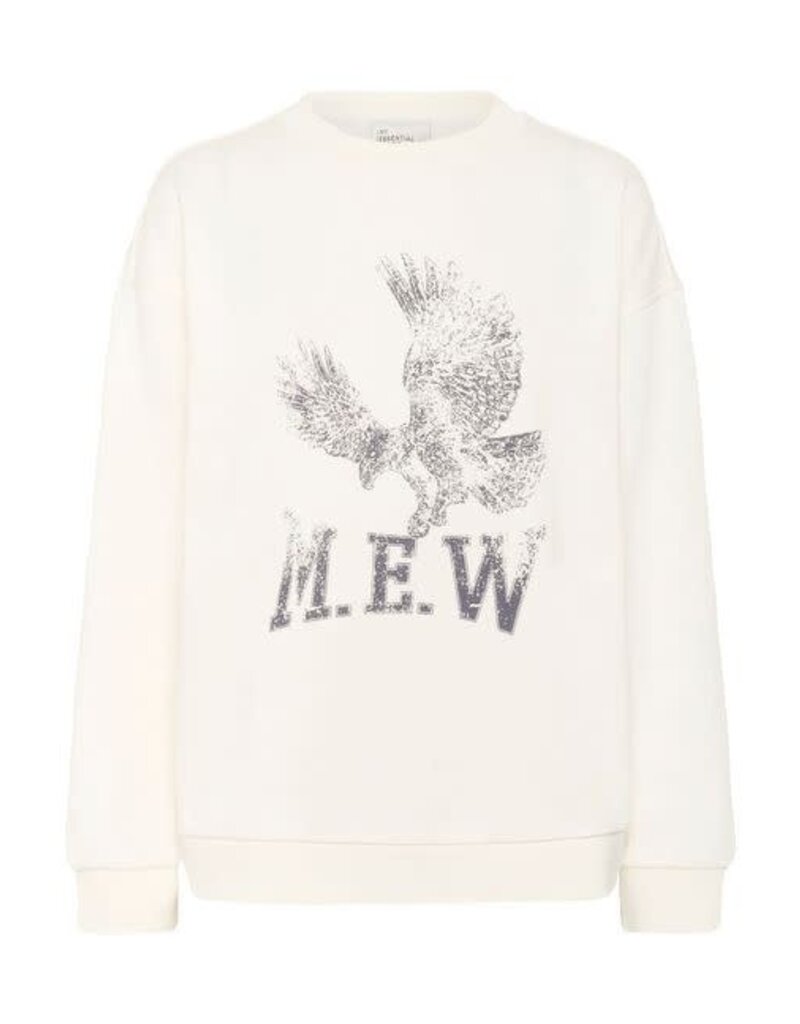 My Essential Wardrobe MEW Diego Sweat Snow Wh.
