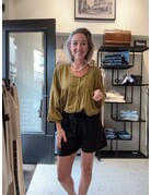 Feel Fashion Feel Linnen Short Zwart