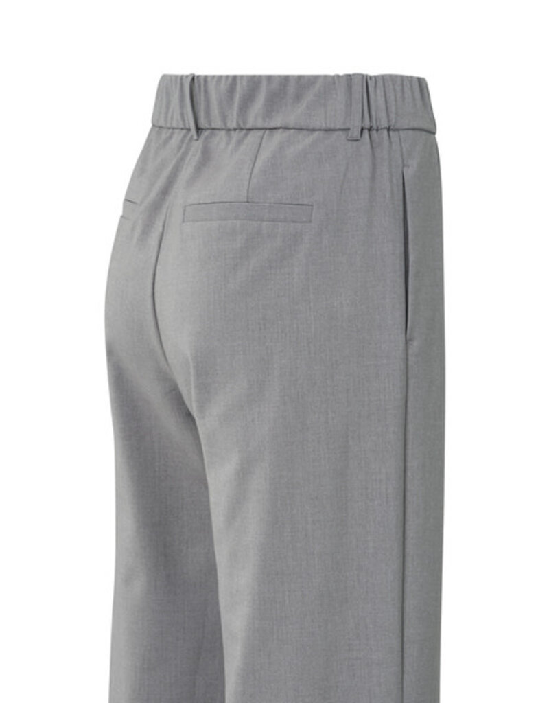 Yaya Yaya WL Pant Belt detail Grey