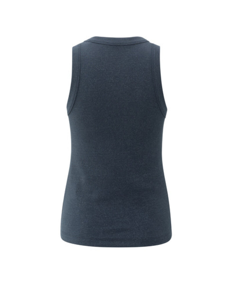 Yaya Yaya Top Met. Coating Blue